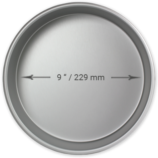 Round Cake Pan - 9in x 2in (22.9 x 5cm)